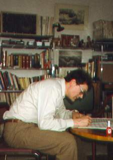 writing at home in the 80's