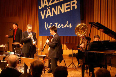 Thomas Winteler and Bent Persson Hot 5 at Vsters Konserthus